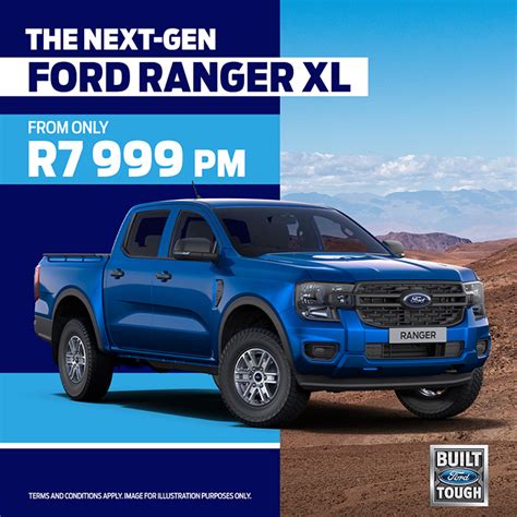 Next Gen Ford Ranger Xl Offer