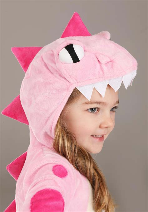 Pink Dinosaur Girl S Onesie