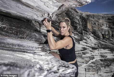 SAS Australia S Candice Warner Shows Off Her Trim And Toned Body In A