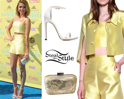 Sarah Hyland 2015 Teen Choice Awards Outfit Steal Her Style