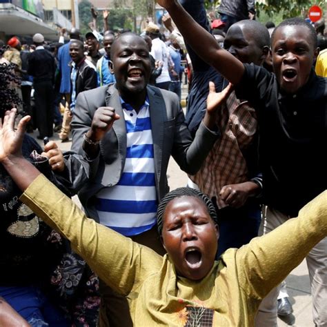 ‘historic Day For Kenya After Supreme Court Overturns Presidential Election Result South