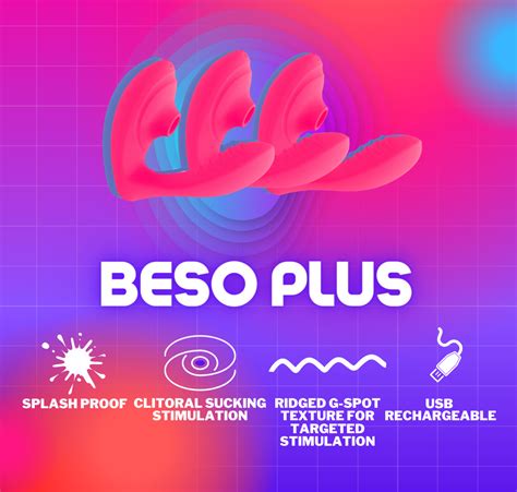 Beso Plus Air Pulse Suction Vibrator Bawdy Bookworms