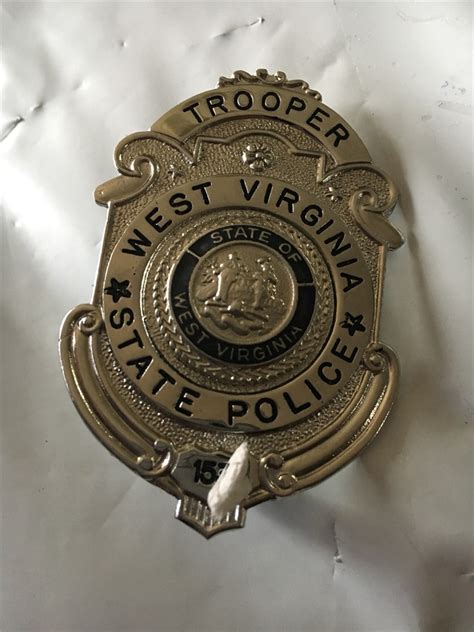 Collectors Badges Auctions West Virginia State Police Trooper