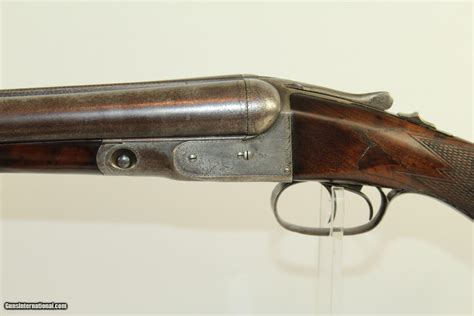 Antique Parker Engraved Gh Double Barrel Shotgun