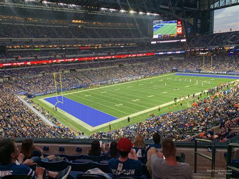 Section 322 at Lucas Oil Stadium - RateYourSeats.com