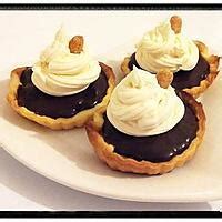 Recette de Tartelettes caramel de cacahuètes et chocolat