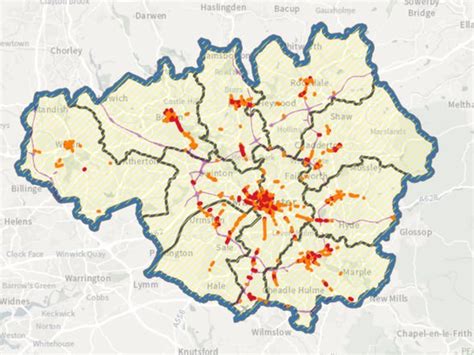 Greater Manchester Clean Air Zone Map