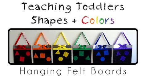 Looking for activities for toddlers to entertain them and keep them busy? Teaching Toddlers Shapes & Colors - Smart School House