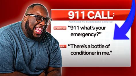The Funniest 911 Calls Reaction Youtube