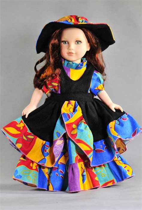 popular 18 inch girl doll clothes and accessories lovely american princess doll dress and hat