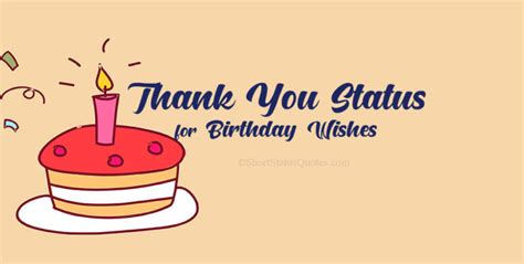 65 Thank You Status For Birthday Wishes And T 2023