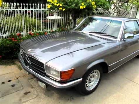 Mercedes w107 / r107 sl und slc, nettetal. mercedes r107 350 slc - YouTube