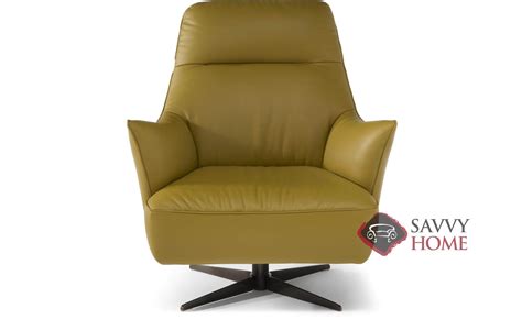 I consent to natuzzi s.p.a. Calma (C056) Leather Stationary Chair by Natuzzi is Fully ...