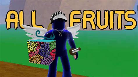 Eating Every Fruit In Blox Fruits Youtube