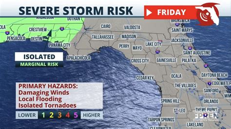 Risks For Severe Storms And Flooding In Panhandle Friday Into This
