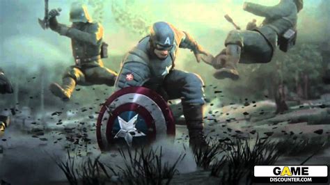 Captain America Super Soldier Game Trailer Ps3 Wii Ds And Xbox 360 Koop