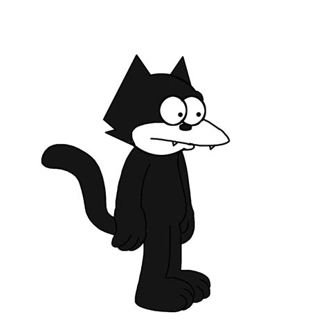Felix The Cat Matt Groening Style By Marcospower1996 On Deviantart