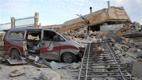 Air Strikes Target 3 Hospitals In Syrias Idlib