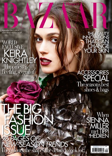 Keira Knightley In Chanel For Harpers Bazaar Uk
