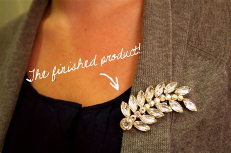 Diy Wear A Brooch Without Leaving A Mark Verily