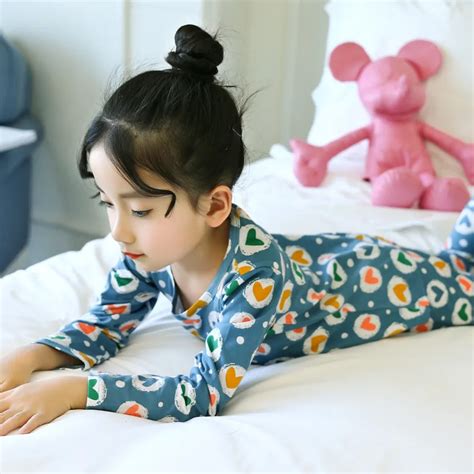 Buy Toddler Girls Pajamas Cotton Sleepwear Set 2 Pcs