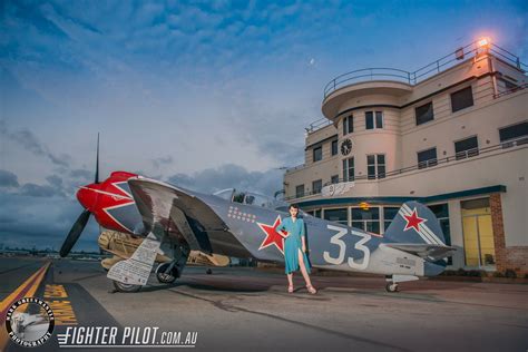 Our Pin Up Girl And The Fighter Pilot Yak 3 Steadfast Photo By Mark