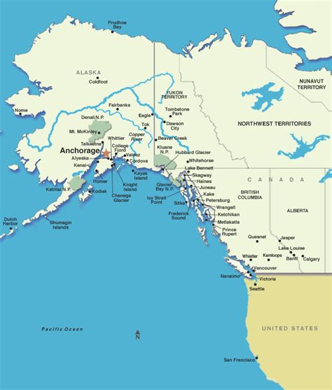 Alaska Cruise Ports Anchorage Seward Ak
