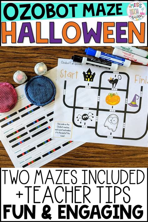 Thank you for your support! Ozobot Maze Activity Halloween | Halloween lesson, Halloween maze, Mazes for kids