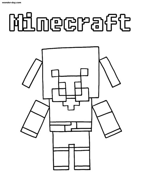 100 Desenhos Para Colorir Minecraft A Melhor Coleção
