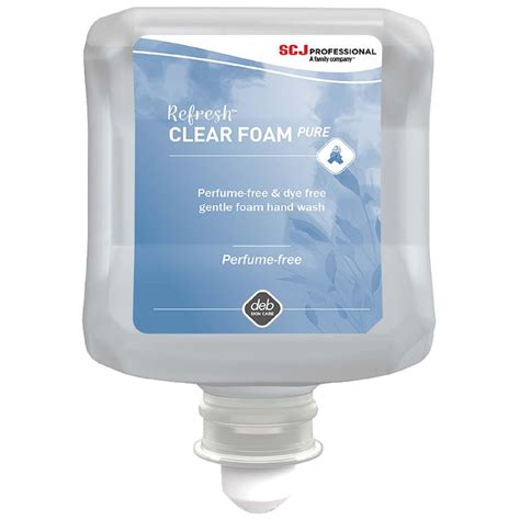 Deb Refresh Clear Foam Hand Wash 1l Bottle Nappyland Nsw