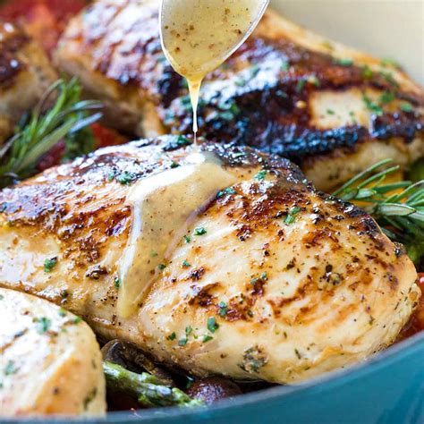 It's my favorite way to bake chicken because it's moist and tender every time and. Baked Honey Mustard Chicken - Jessica Gavin