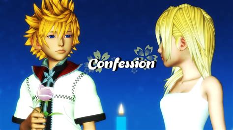 Kh Mmd Roxas And Naminé Cat Noirs Confession Miraculous Ladybug