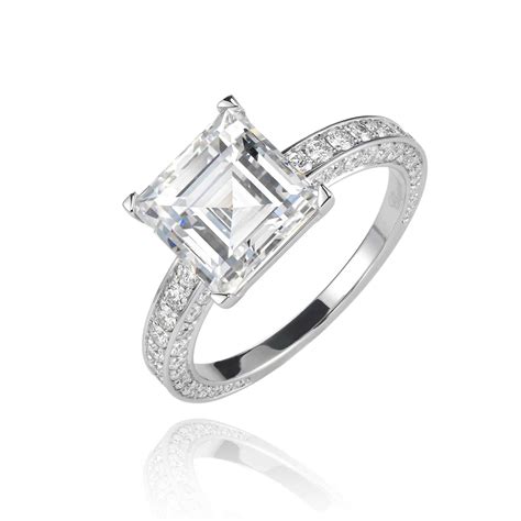 319ct Step Cut Diamond Engagement Ring Chopard The Jewellery Editor