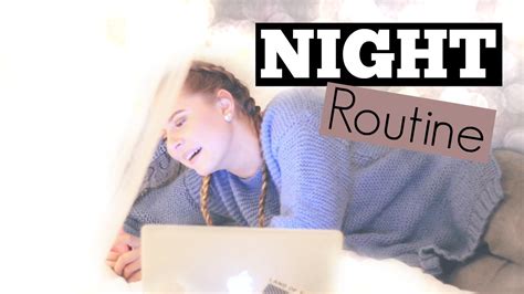 Night Routine After School😴 💤 Youtube
