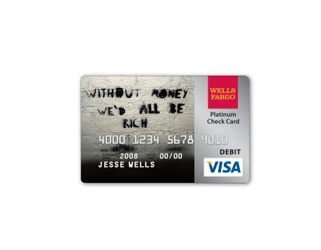 Each wells fargo business credit card offers a simple earning structure that allows you to select to earn either. My Custom Wells Fargo Check Card | Flickr - Photo Sharing!