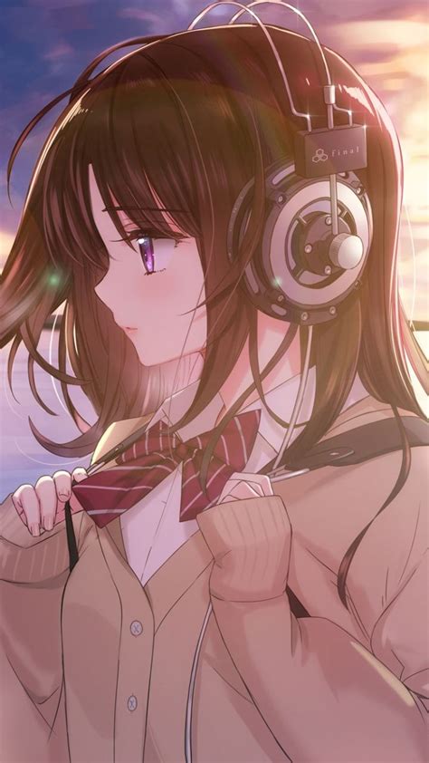 Top 76 Girl With Headphones Anime Best In Coedo Com Vn