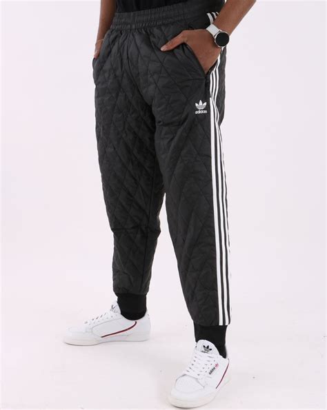 Adidas Originals Quilted Sst Track Pants Black 80s Casual Classics