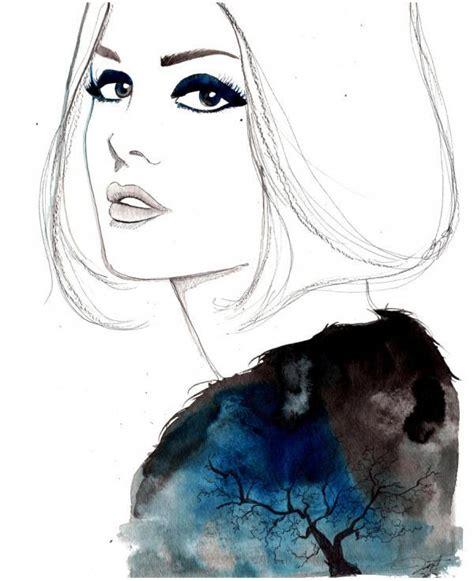 Fashion Illustrations By Jessica Durrant Art And Design