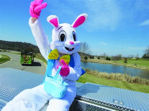Easter Bunny Takes A Tour In Style Around Black Earth And Mazomanie