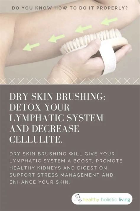 4 Health Benefits Of Dry Skin Brushing Healthy Holistic Living