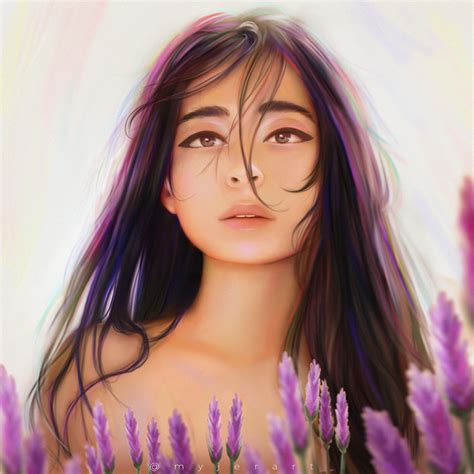 Artstation Lavender Girl