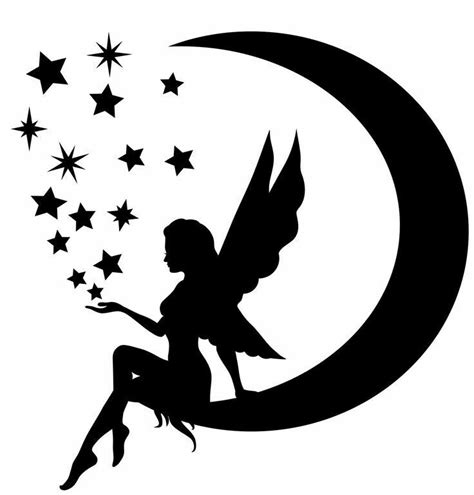 Questo è Il Prossimo Fairy Silhouette Silhouette Art Fairy Tattoo