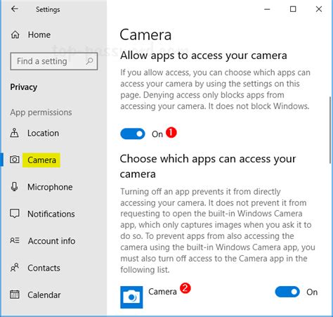 Disabling application or desktop sharing in the session type does not affect the user's ability to share content from the web app. 3 Ways to Fix Camera App Not Working in Windows 10 ...