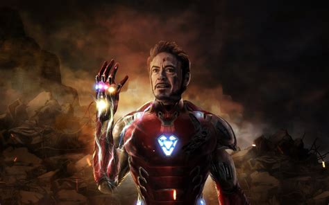 2880x1800 Resolution Iron Man Last Scene In Avengers Endgame Macbook