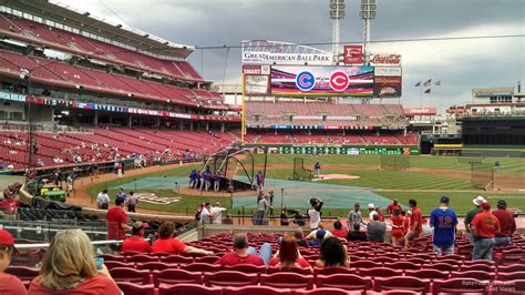 Great American Ballpark Seating Chart View Cabinets Matttroy