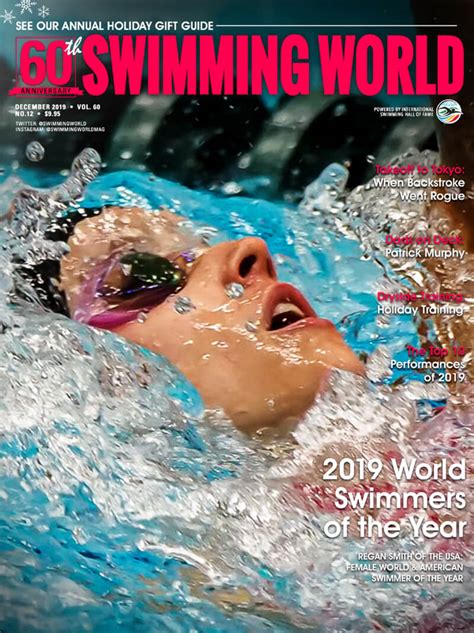 swimming world presents 2019 female world and american swimmer of the