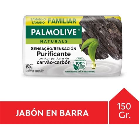 Palmolive En Farmaplus Palmolive Naturals Carbon Purificante Jabón En Barra X 150g Pedidosfarma