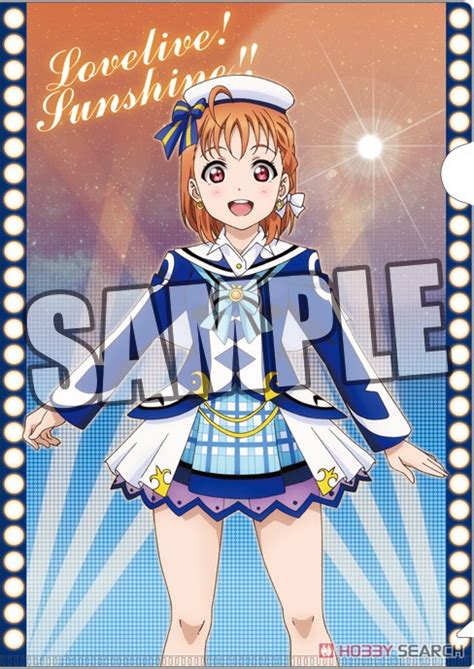 Love Live Sunshine Clear File Chika Takami Play In Water Ver Set Of Sheets Anime Toy