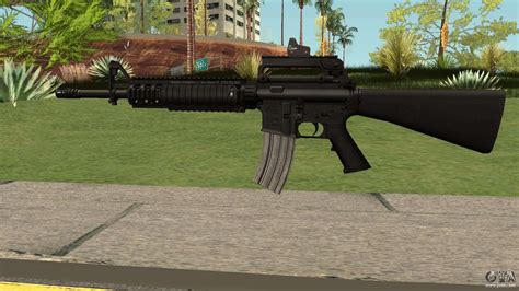 M16a4 Cqc For Gta San Andreas