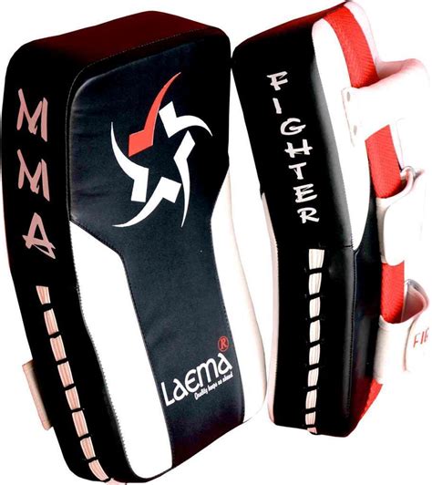 Pro Thai Kick Boxing Strike Curved Arm Pad Muay Ufc Gym Mma Focus Punc